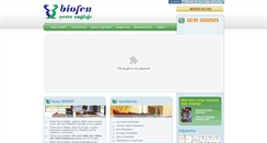 Desktop Screenshot of biofen.com.tr